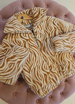 Campera Puffer Bear indi estampada - comprar online