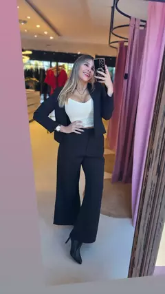 Pantalón Mila sastrero con alforza