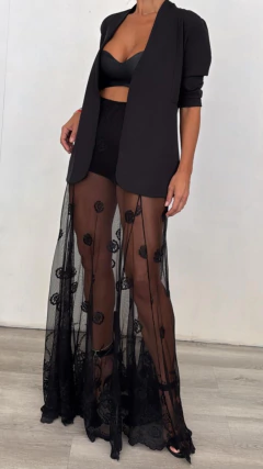 Falda Rennie tull bordado con guarda con short en internet