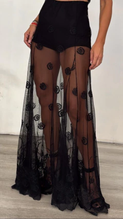 Imagen de Falda Rennie tull bordado con guarda con short