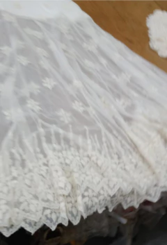 Falda Rennie tull bordado con guarda con short