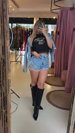 Campera Juana Jean con bolsillos delanteros - GARAGE 3117