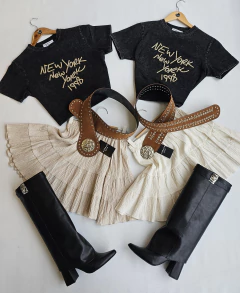 Pollera Vicky bambula cintura elastizada en internet