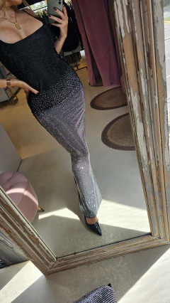 Vestido Alútt degradé de atrass elastizado