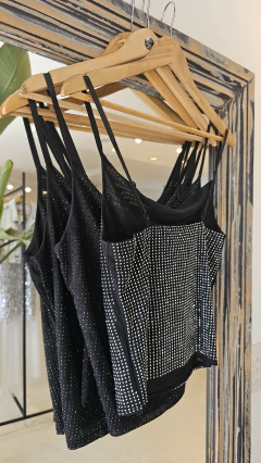 Musculosa Mical strass facetado elastizada - comprar online