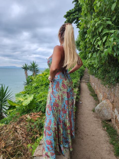 Vestido Vivi espalda descubierta importado - comprar online