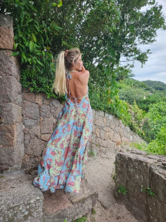 Vestido Vivi espalda descubierta importado en internet