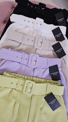 Short Catalina con cinturón forrado - comprar online