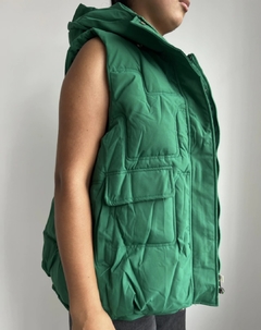 Chaleco Malu cargo blanco - tienda online