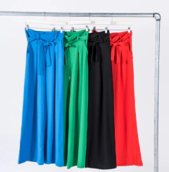 Palazzo Leonor con lazo crep - tienda online