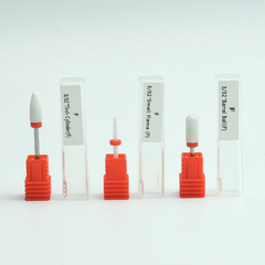 FRESAS DE CERAMICA PARA TORNO DE MANICURIA SET X3 FINAS en internet