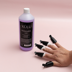 REMOVEDOR UV X 900 ML XULU + BROCHES PARA REMOVER ESMALTE en internet