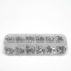 STRASS PIEDRAS PLATA CON ORGANIZADOR
