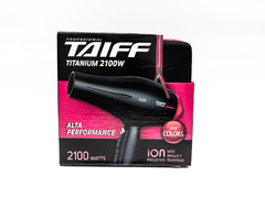 SECADOR DE PELO TAIFF TITANIUM 2100W ROSA CON MALETIN - comprar online