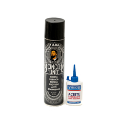 COMBO YILHO AEROSOL 5 EN 1 + ACEITE PARA MÁQUINAS