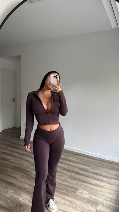 SET ALGODÓN LYCRA CHOCO