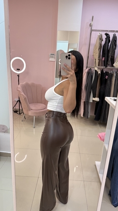 PANT CUERINA CHOCO