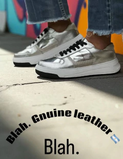 Zapatillas de cuero Milan art 4040-1 - comprar online