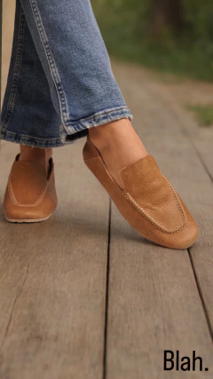 Imagen de "Marrakech" (Art 316) Mocasin Sleeper gamuza cuero