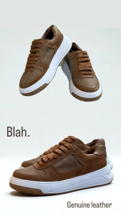 Zapatillas de cuero Milan art 4040-1 en internet