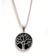 COC1074 Collar Árbol de la vida en Acero Quirúrgico 316L largo de Cadena 55cm