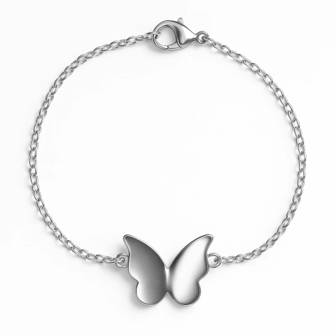 PUL3013. Pulsera Mariposa en Acero Quirúrgico 316L. - comprar online