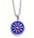 COC1026 Collar sol azul en Acero Quirúrgico 316L - comprar online