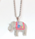 COC1025 Collar Elefante en Acero Quirúrgico 316L Largo