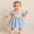 Vestido Candy Color Azul e Rosa Bebê - loja online