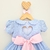 Vestido Infantil Azul Galinha Pintadinha Candy - comprar online