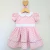 Vestido Infantil Minnie Rosa Candy Color