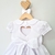 Vestido Infantil Branco Batizado Golinha Boneca