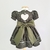 Vestido Infantil Verde Musgo Xadrez Natal 1 2 3 anos