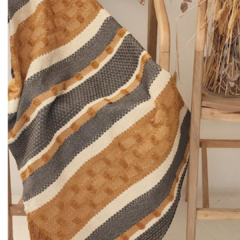 MANTA ANGELA DULCE DE LECHE - comprar online