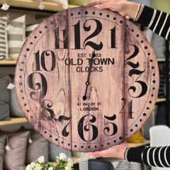 RELOJ MADERA