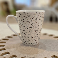 TAZA MUG PORCELANA TERRAZO