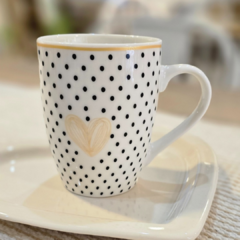 TAZA CIRCULOS LOVE