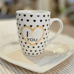 TAZA CIRCULOS LOVE - Enamorart