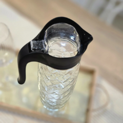 JARRA DE VIDRIO CON TAPA - comprar online