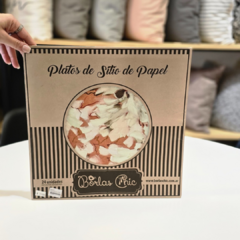 PLATO DE SITIO CUADRADO DE PAPEL - tienda online