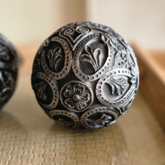 SET X4 METAL ESFERA DE RESINA - Enamorart