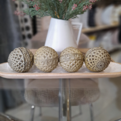 SET X4 METAL ESFERA DE RESINA