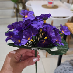 RAMO DE VIOLETAS 22 cm - Enamorart