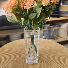 FLORERO DE VIDRIO LABRADO - comprar online