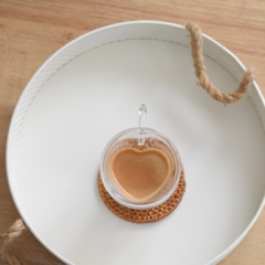 TAZA DOBLE VIDRIO (CORAZON) - comprar online