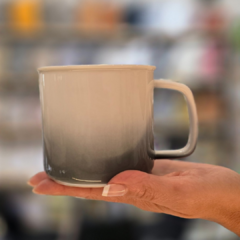 TAZA GRIS/VERDE FUME