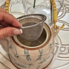 TETERA GRANDE CON LIBÉLULAS - Enamorart