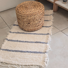 ALFOMBRA LINEA FINA GRIS
