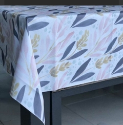 Imagen de MANTEL IMPERMEABLE ESTAMPADO HOJA