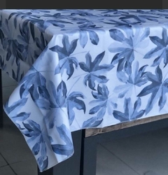 MANTEL IMPERMEABLE ESTAMPADO HOJA - comprar online